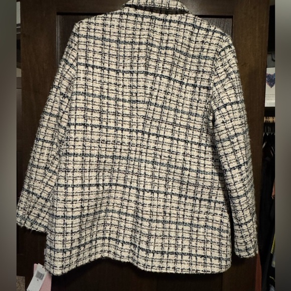 Avec Les Filles One Button Twill Blazer - Picture 2 of 2